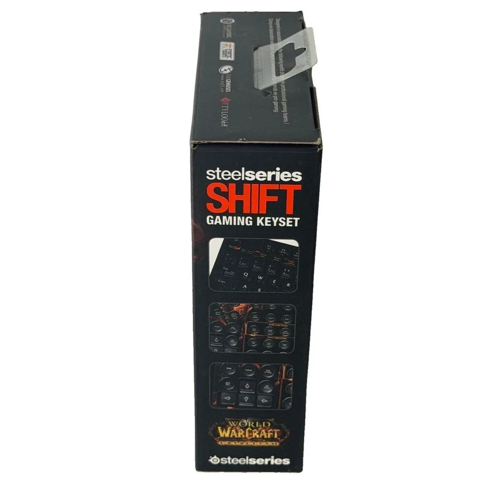 SteelSeries Shift World of Warcraft Cataclysm Keyset Keyboard Overlay WoW